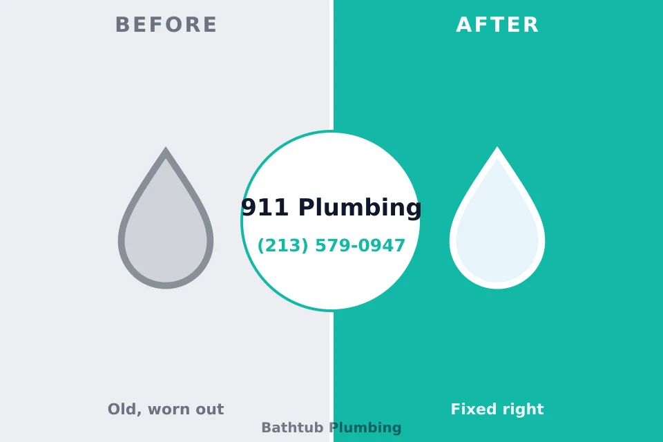 Before and after: plumbing repair Corning, CA